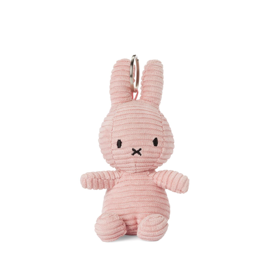 Miffy Keychain ECO Corduroy Pink - 10 cm