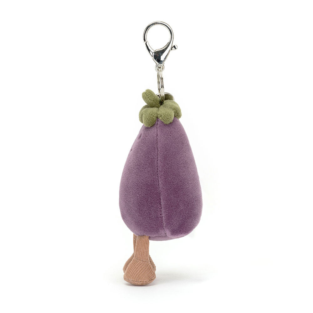 JELLYCAT - Vivacious Vegetable Aubergine Bag Charm