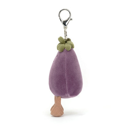 JELLYCAT - Vivacious Vegetable Aubergine Bag Charm