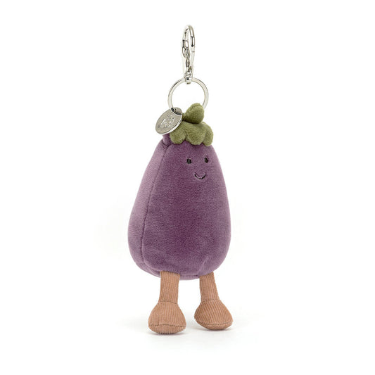 JELLYCAT - Vivacious Vegetable Aubergine Bag Charm