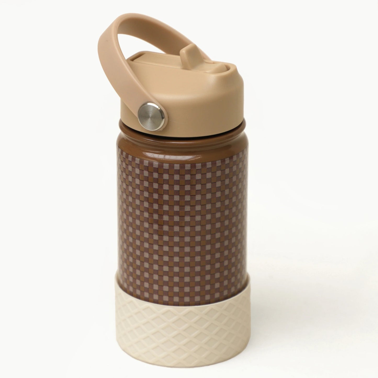 Mrs Ertha - Stainless Steel Water Bottle (Soft Squares)