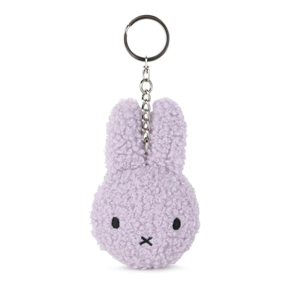 Miffy Flat Keychain ECO Tiny Teddy Lavender - 10 cm