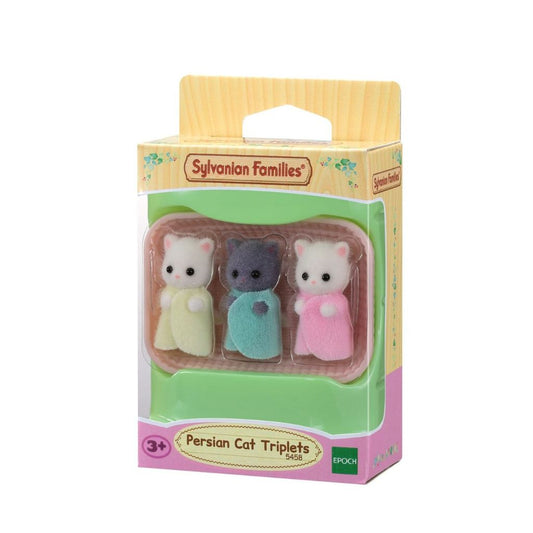 Sylvanian Families - Persian Cat Triplets in crib (3 figures)
