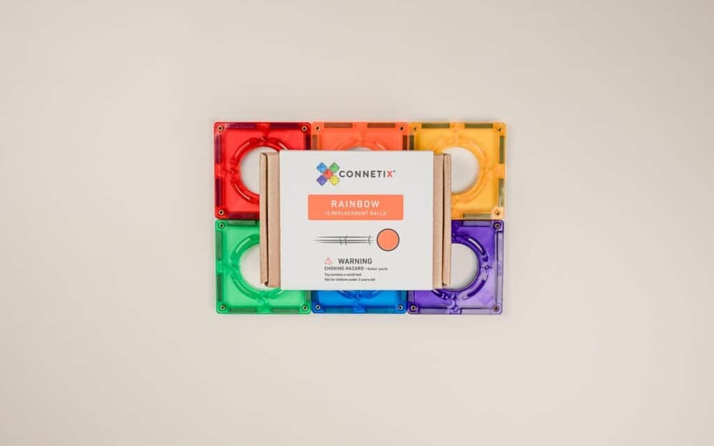 CONNETIX - Rainbow Ball Pack 12 pc