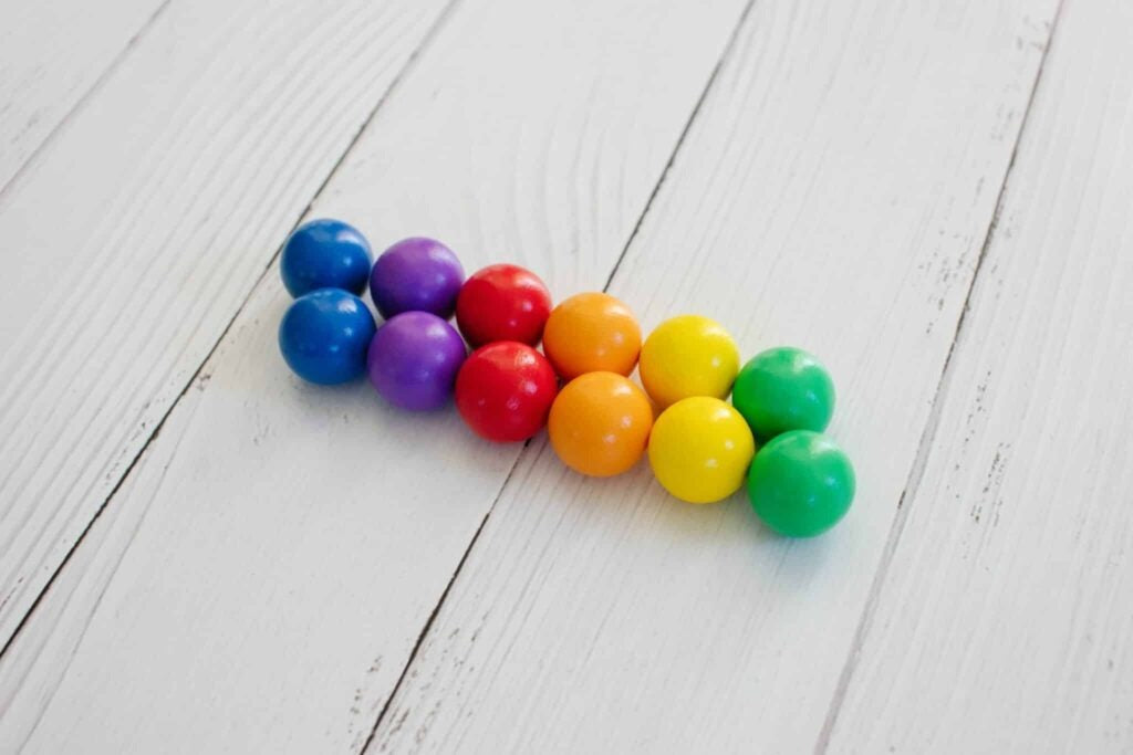 CONNETIX - Rainbow Ball Pack 12 pc