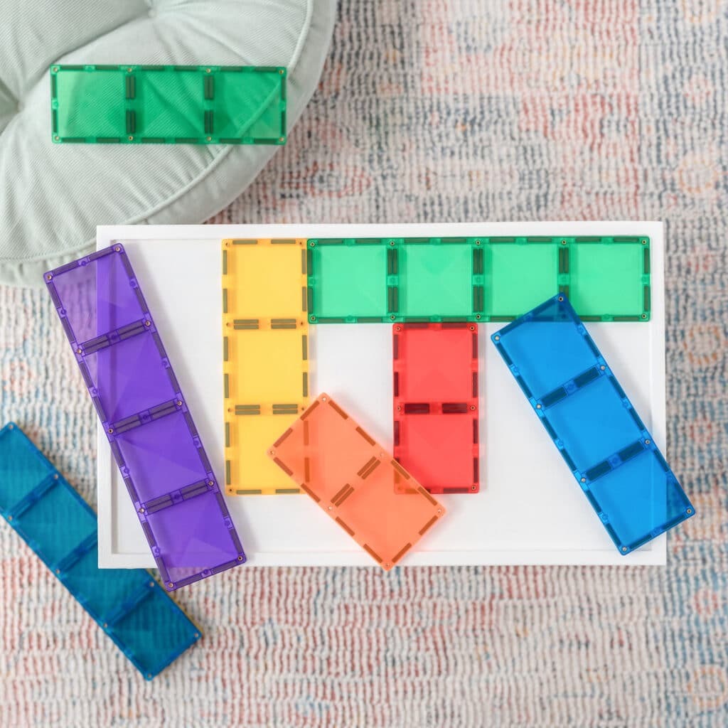 CONNETIX - Rainbow Rectangle Pack 18 pc