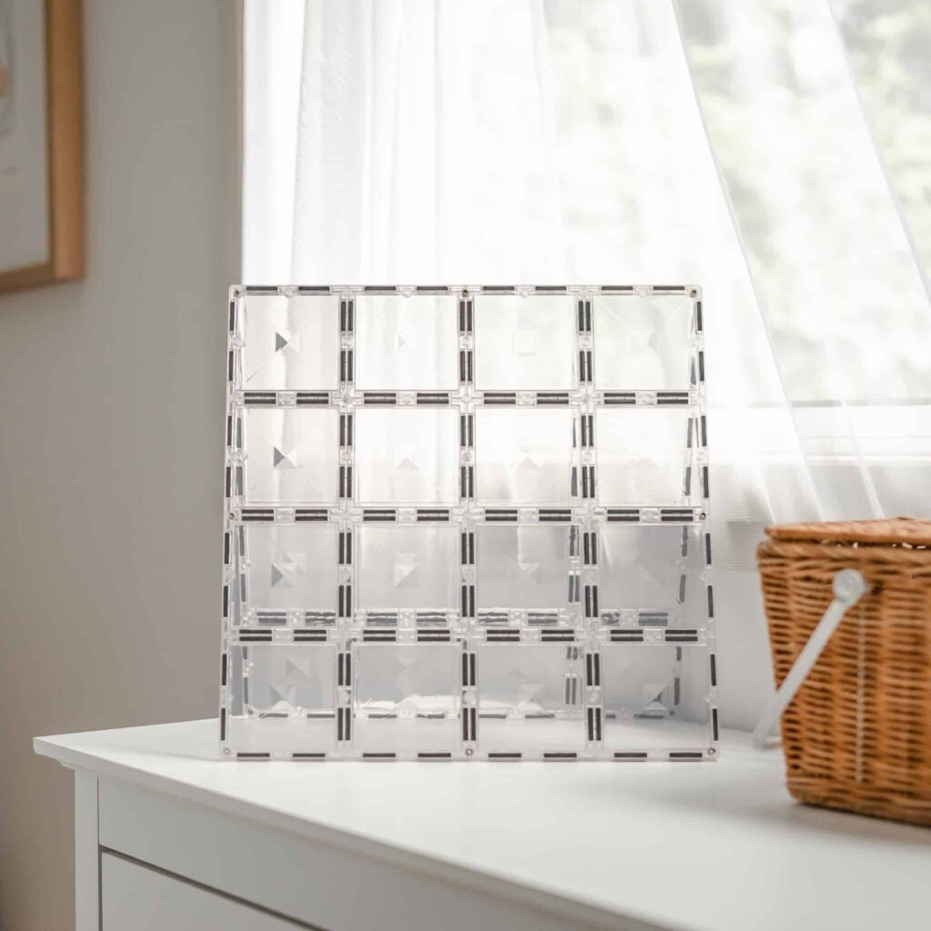CONNETIX - Clear Base Plate Pack 2 pc