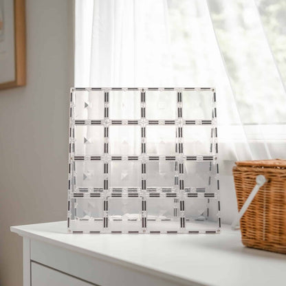 CONNETIX - Clear Base Plate Pack 2 pc