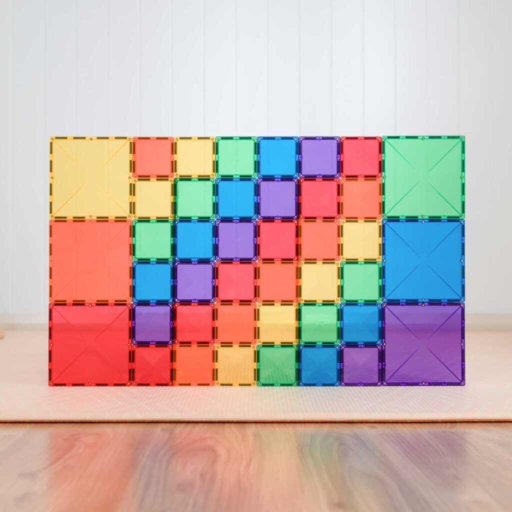 CONNETIX - Rainbow Square Pack 42 pc