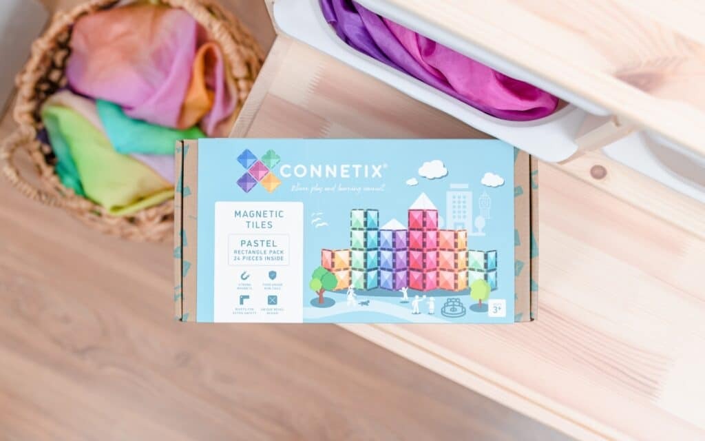 CONNETIX - Pastel Rectangle Pack 24 pc