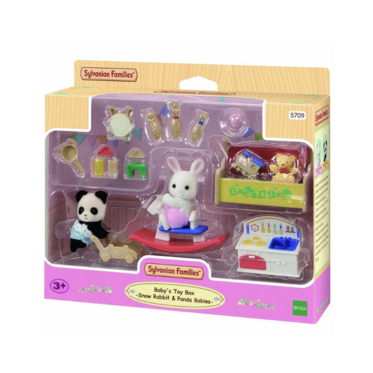 Sylvanian Families - Snow Rabbit & Panda Babies