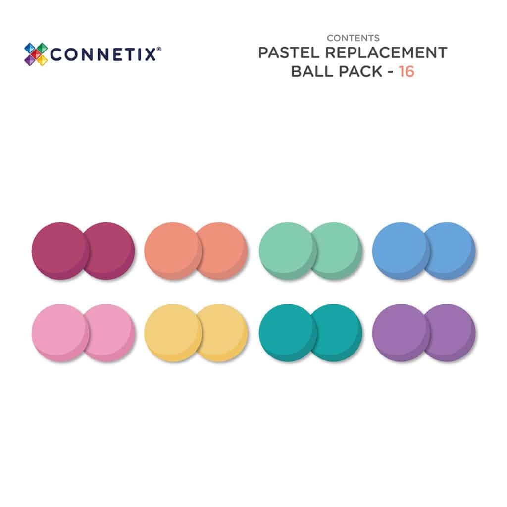 CONNETIX - Pastel Ball Pack 16 pc