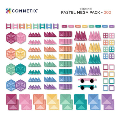 CONNETIX - Pastel Mega Pack 202 pc