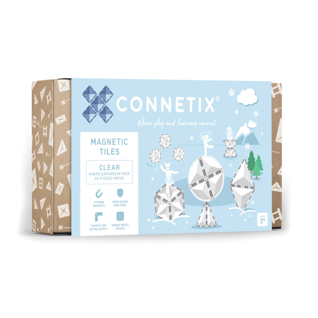 CONNETIX - Clear Shape Expansion Pack 24 pc