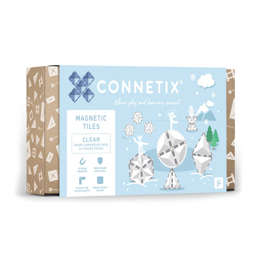 CONNETIX - Clear Shape Expansion Pack 24 pc