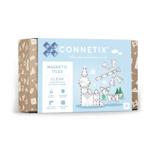 CONNETIX - Clear Starter Pack 34 pc