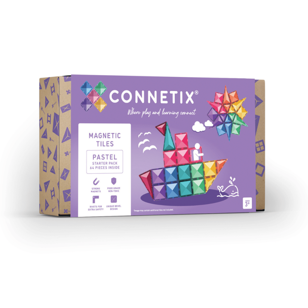 CONNETIX - Pastel Starter Pack 64 pc