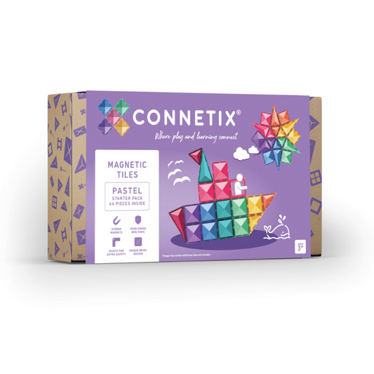 CONNETIX - Pastel Starter Pack 64 pc