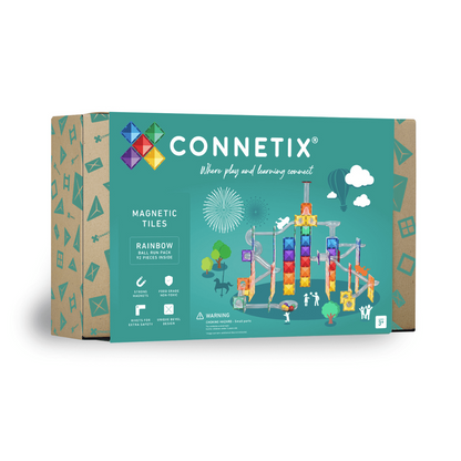 CONNETIX - Rainbow Ball Run Pack 92 pc