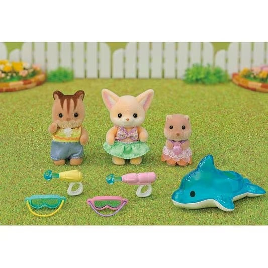 Sylvanian Families - Nursery Friends -Pool Fun Trio