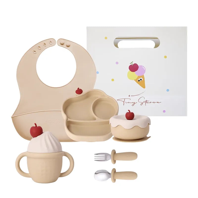 Tiny starse Ice Cream Baby - Infant and Toddler Tableware (5 pieces)