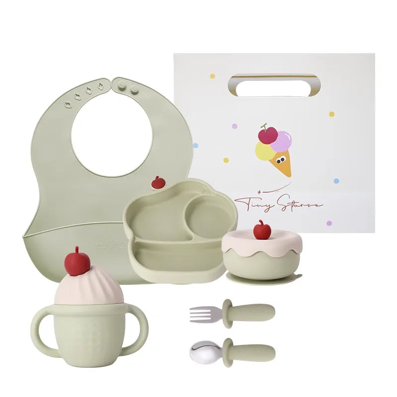 Tiny starse Ice Cream Baby - Infant and Toddler Tableware (5 pieces)
