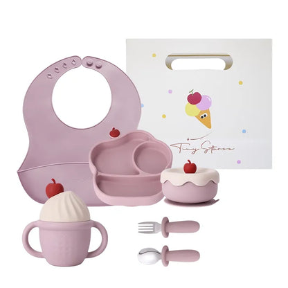 Tiny starse Ice Cream Baby - Infant and Toddler Tableware (5 pieces)