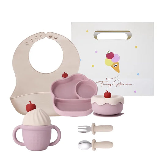 Tiny starse Ice Cream Baby - Infant and Toddler Tableware (5 pieces)