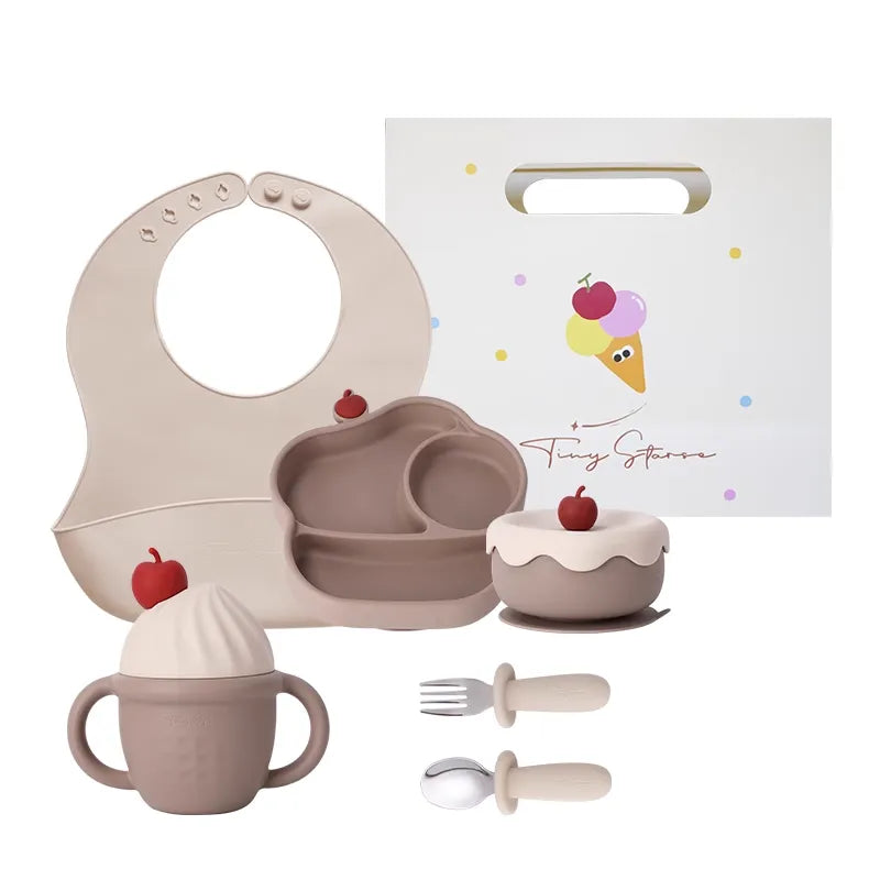 Tiny starse Ice Cream Baby - Infant and Toddler Tableware (5 pieces)
