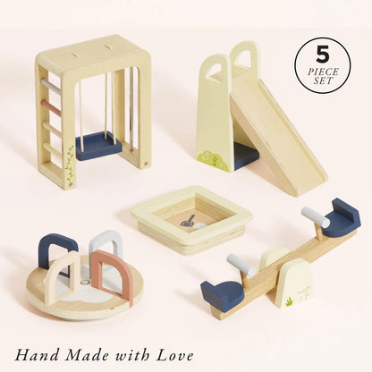 LE TOY VAN - Wooden Dolls House Outdoor Play Furniture - 5 piece