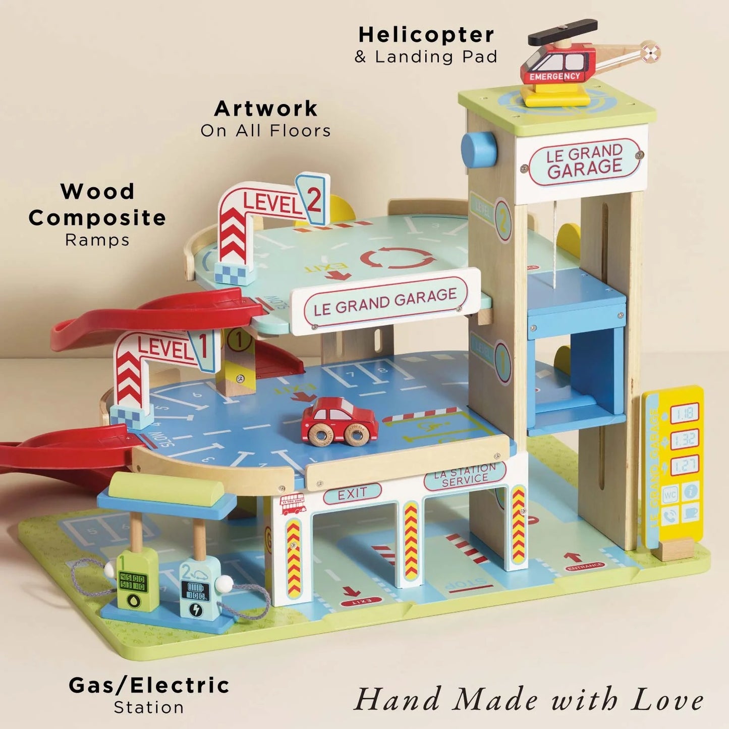 LE TOY VAN - Le Grand Wooden Garage