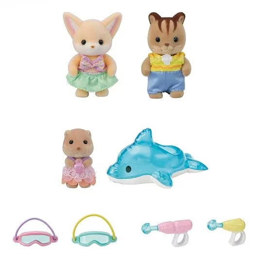 Sylvanian Families - Nursery Friends -Pool Fun Trio