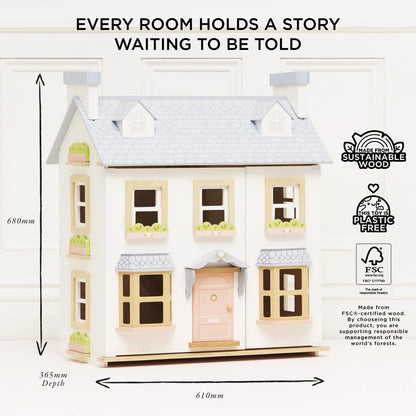 LE TOY VAN - Mayberry Manor Wooden Dolls House