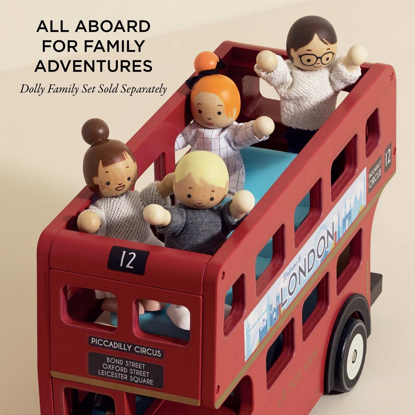 LE TOY VAN - London Wooden Bus