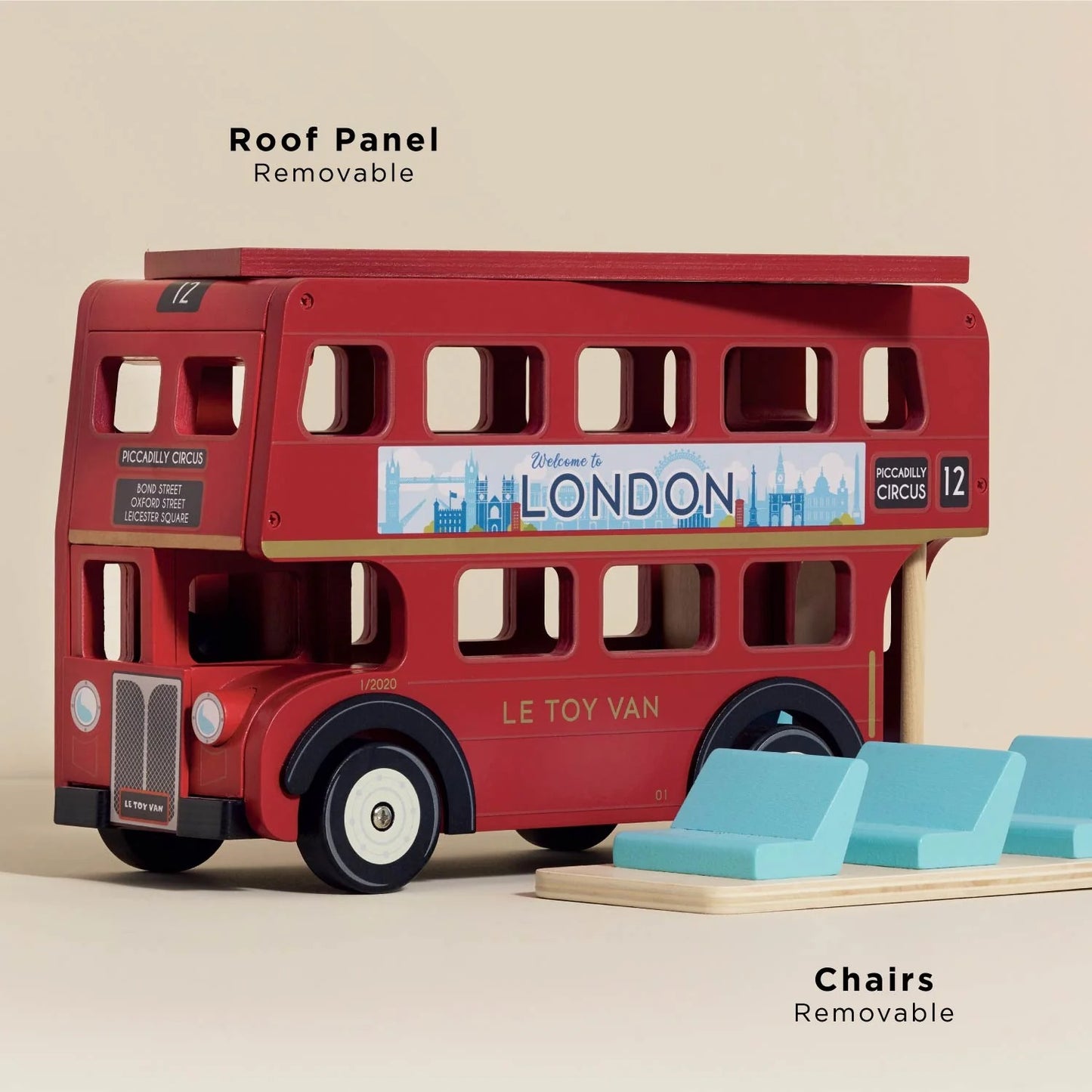 LE TOY VAN - London Wooden Bus