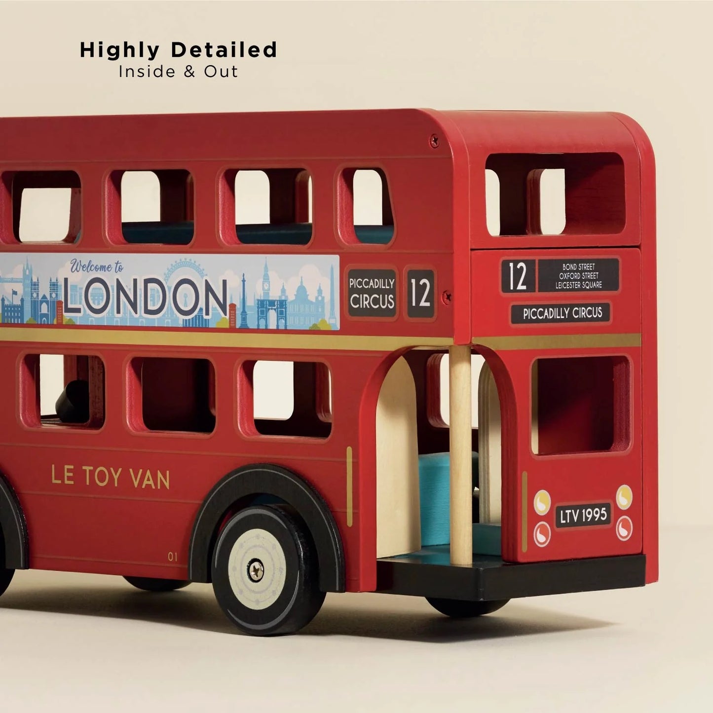LE TOY VAN - London Wooden Bus