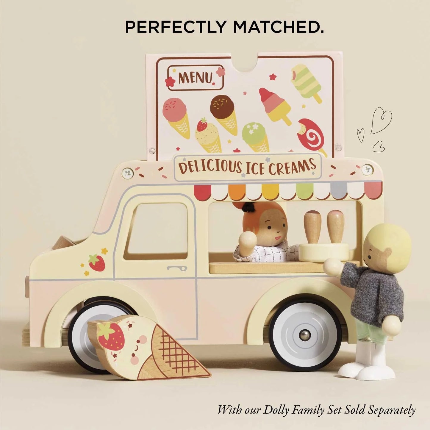 LE TOY VAN - Wooden Ice Cream Van
