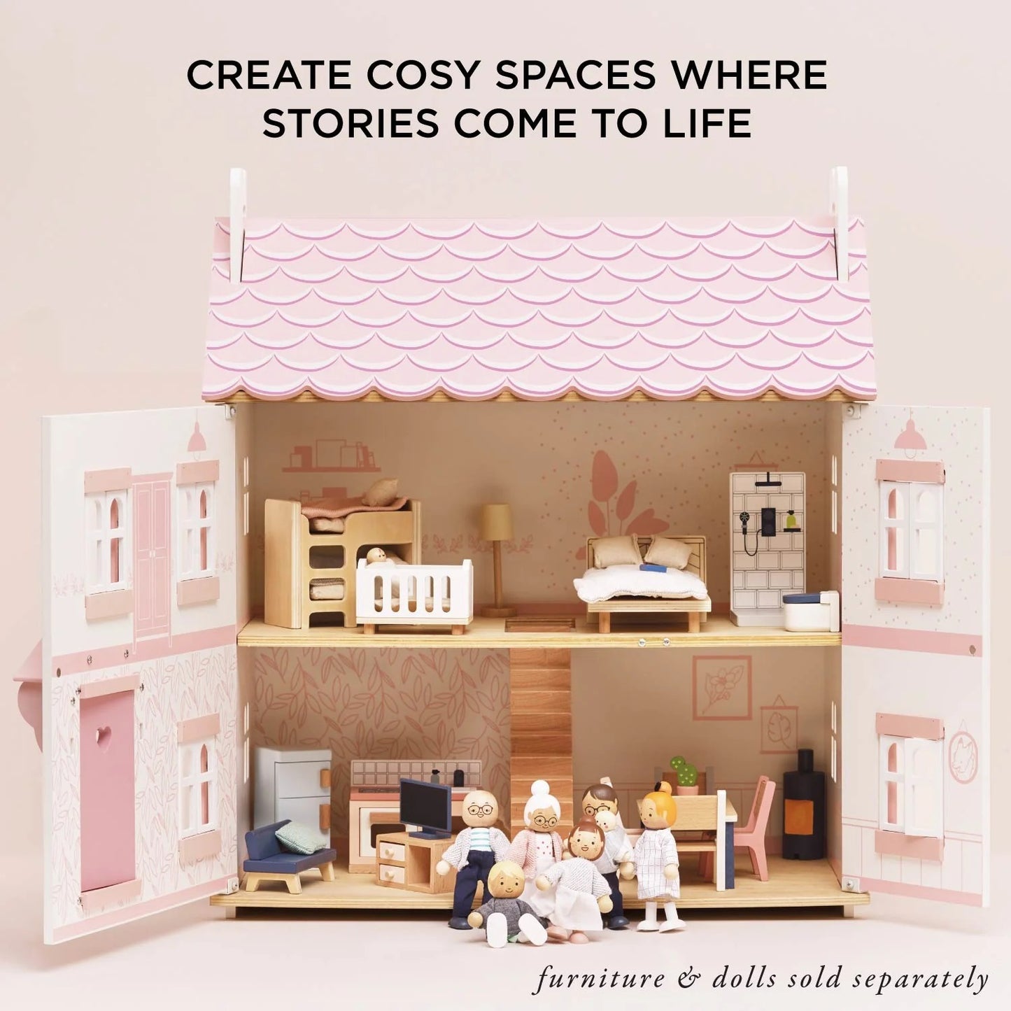LE TOY VAN - Sophie's Wooden House Doll House