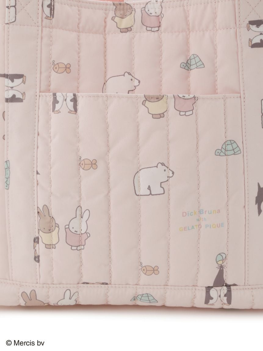 gelato pique - [Dick Bruna] Quilted all-over print mom bag