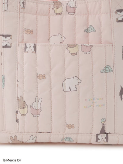 gelato pique - [Dick Bruna] Quilted all-over print mom bag
