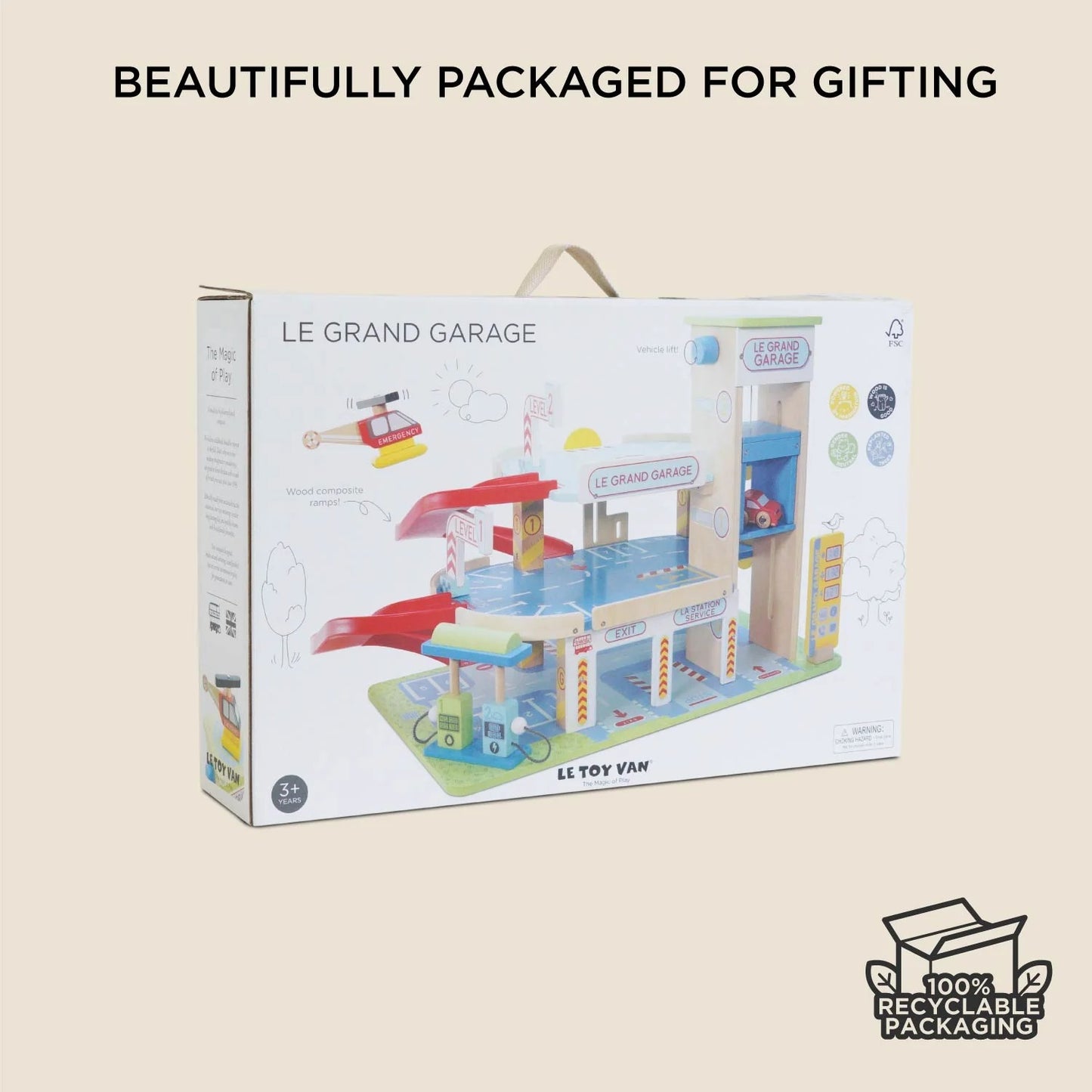 LE TOY VAN - Le Grand Wooden Garage