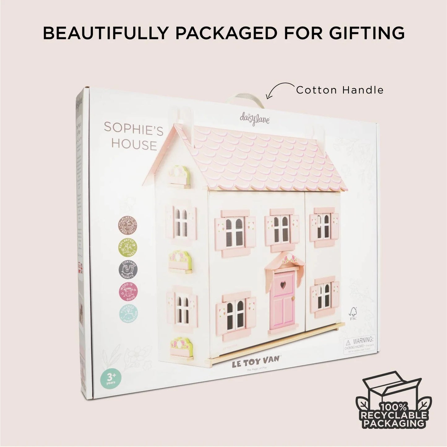LE TOY VAN - Sophie's Wooden House Doll House