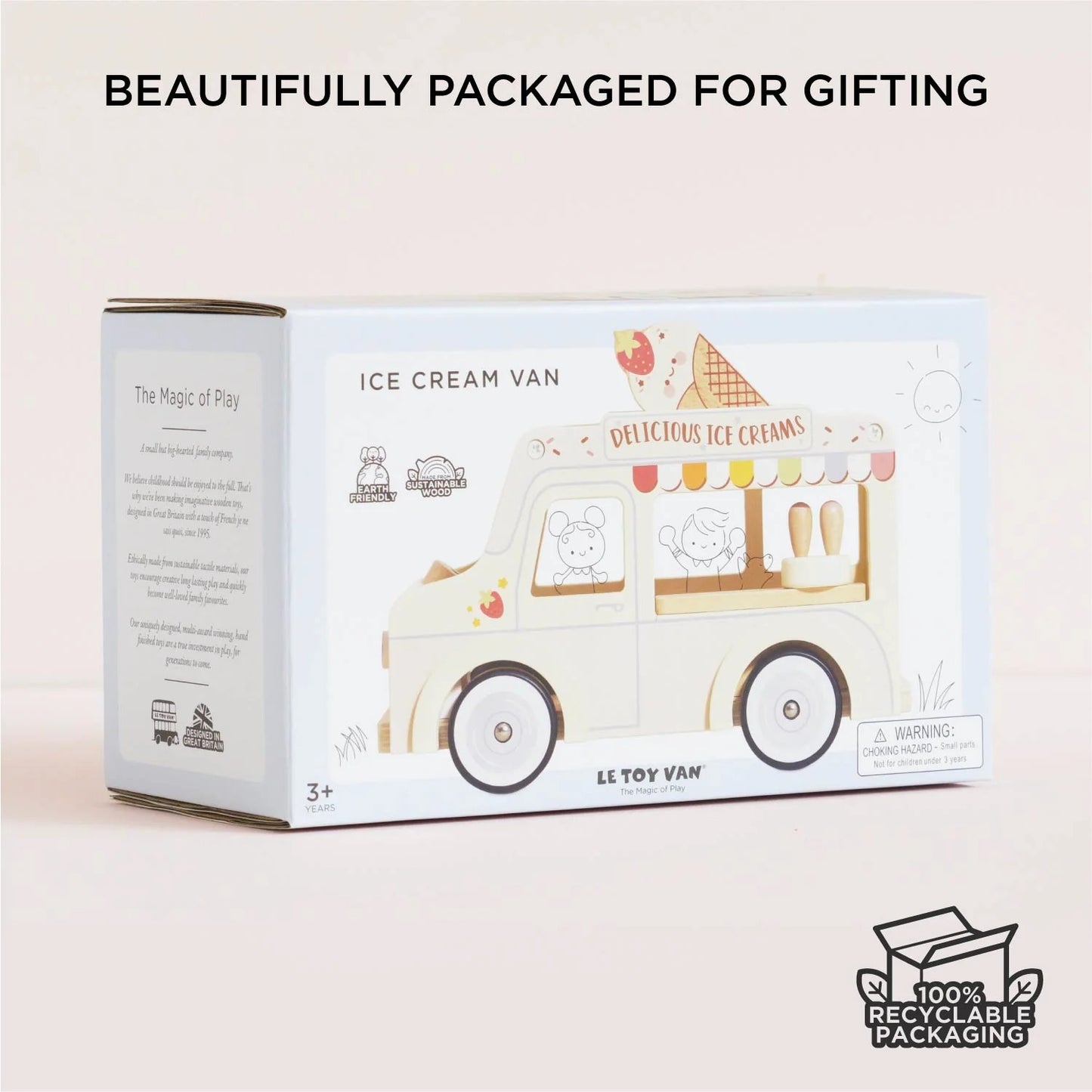 LE TOY VAN - Wooden Ice Cream Van