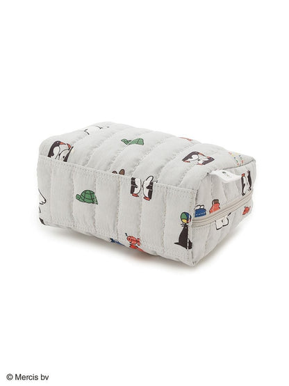 gelato pique - [Dick Bruna] Quilted all-over pattern pouch
