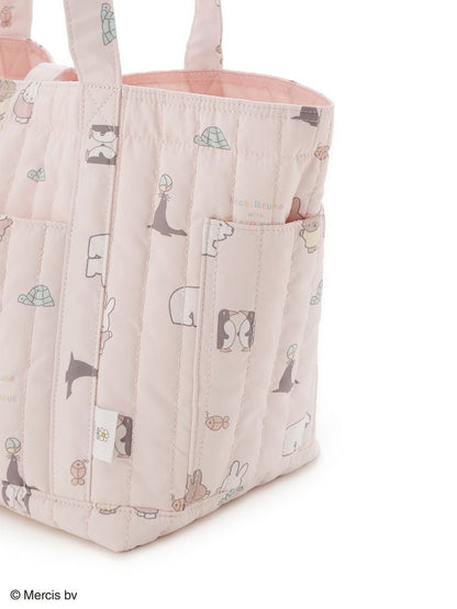 gelato pique - [Dick Bruna] Quilted all-over print mom bag