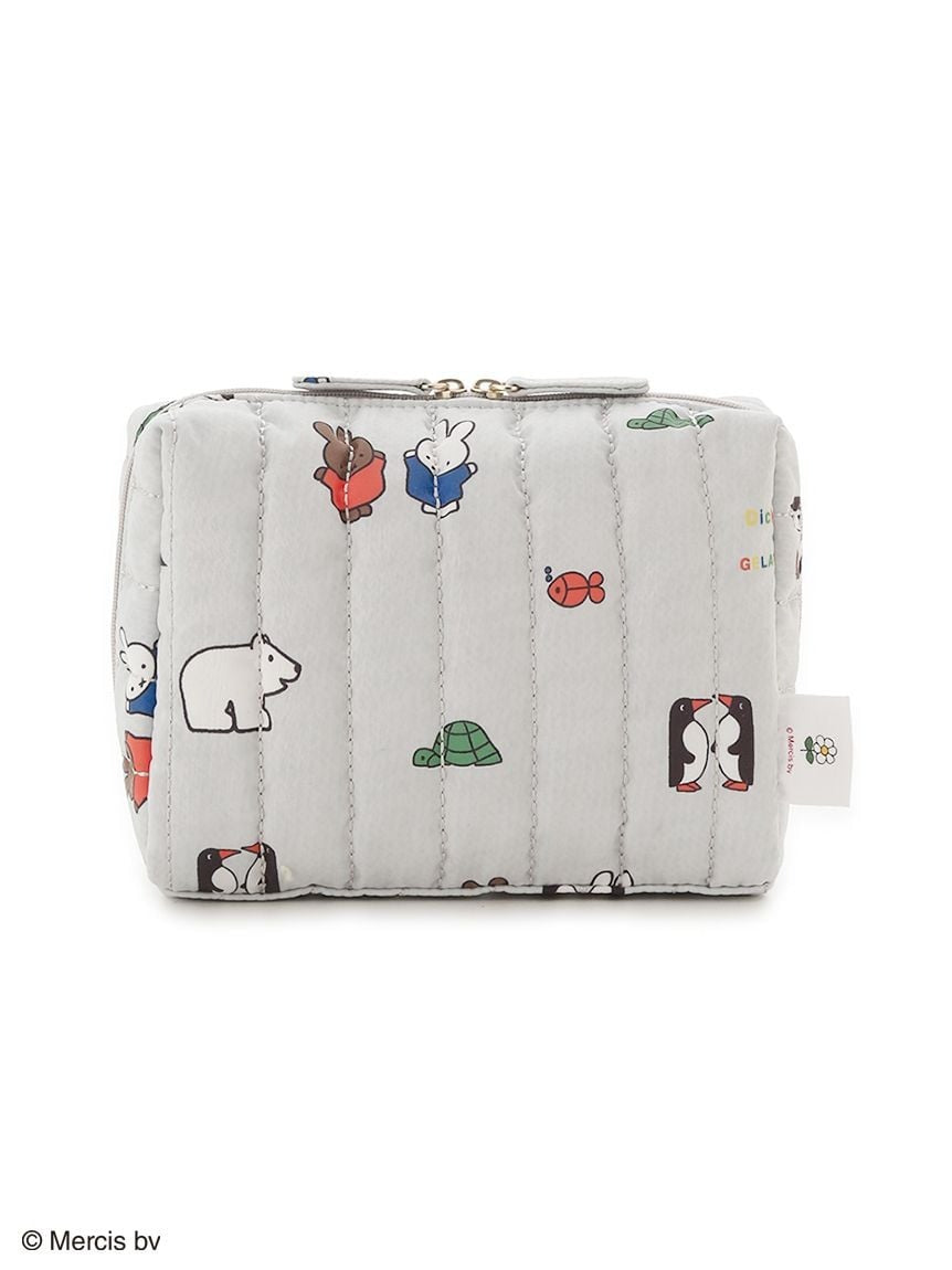 gelato pique - [Dick Bruna] Quilted all-over pattern pouch