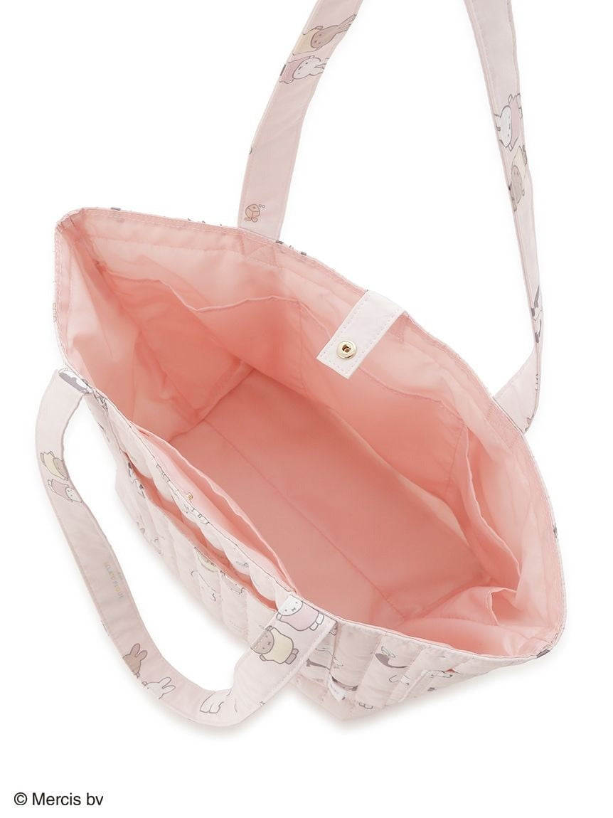 gelato pique - [Dick Bruna] Quilted all-over print mom bag