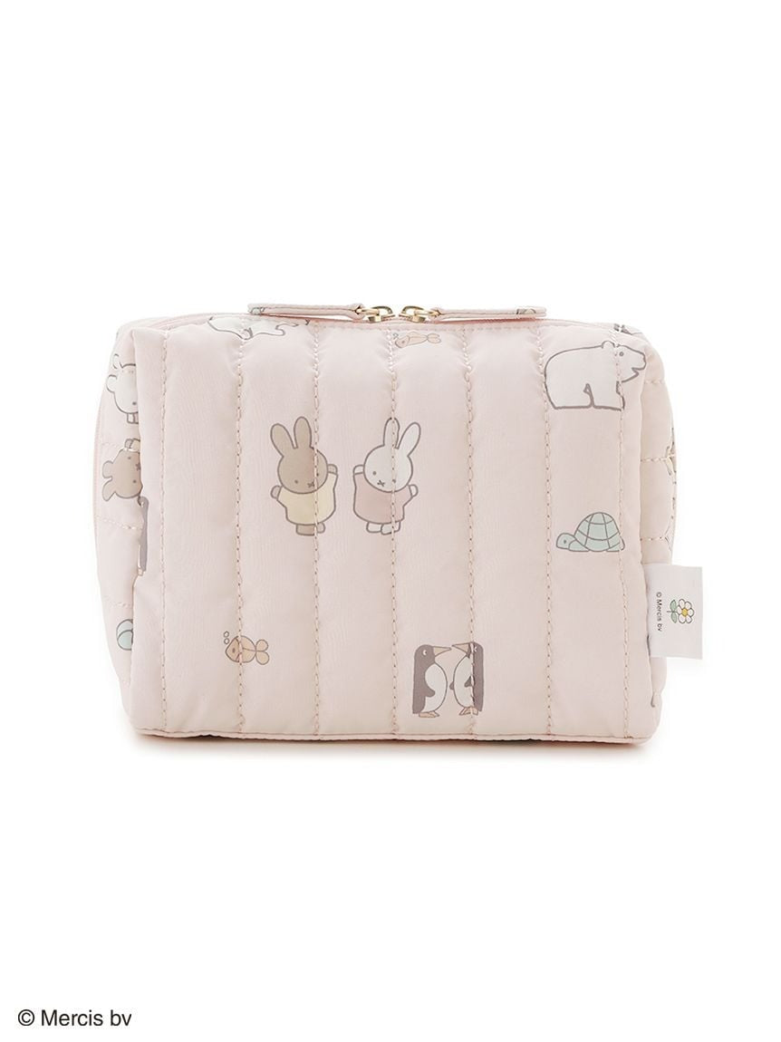 gelato pique - [Dick Bruna] Quilted all-over pattern pouch