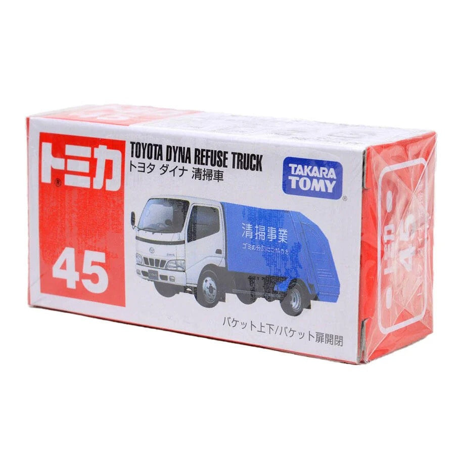 TAKARA TOMY - TOMICA No.45 Toyota DYNA REFUSE TRUCK