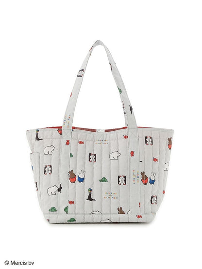 gelato pique - [Dick Bruna] Quilted all-over print mom bag
